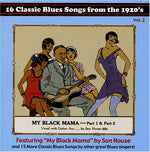 the album cover for My Black Mama - My Black Mama 1 & 2 / Various