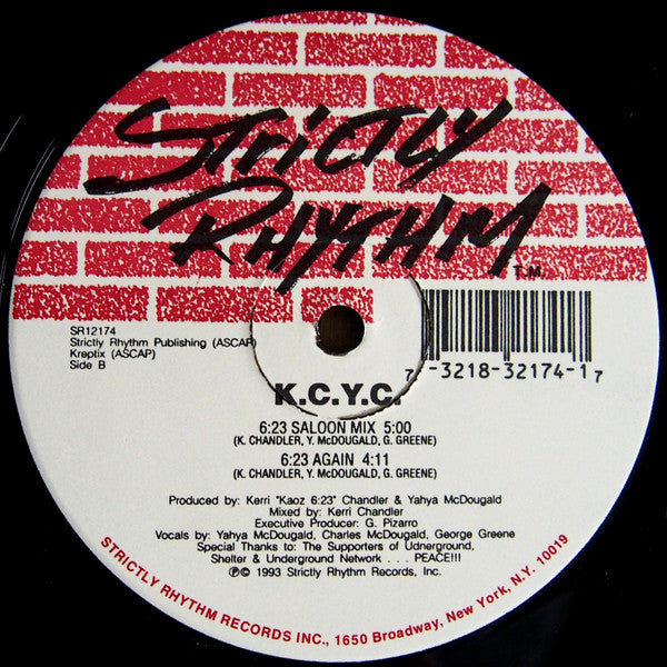 K.C.Y.C. : Under Control (12")