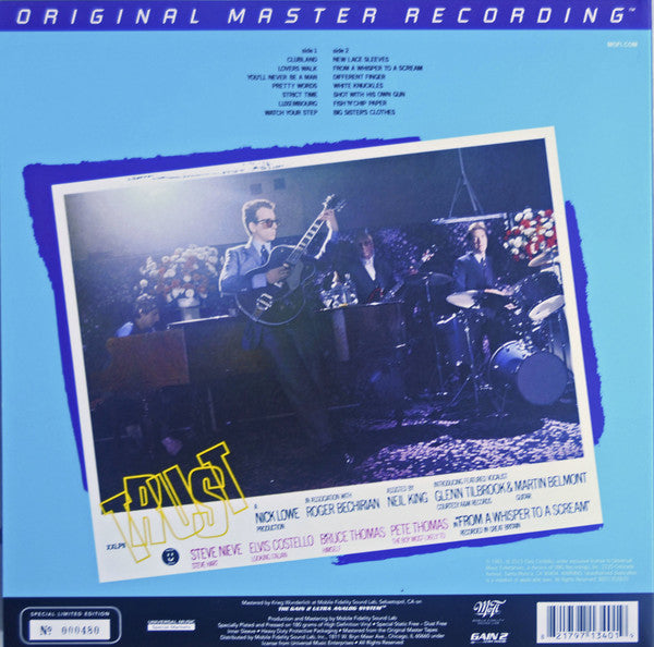 Elvis Costello And The Attractions* : Trust (LP, Album, Ltd, Num, RE, RM, 180)
