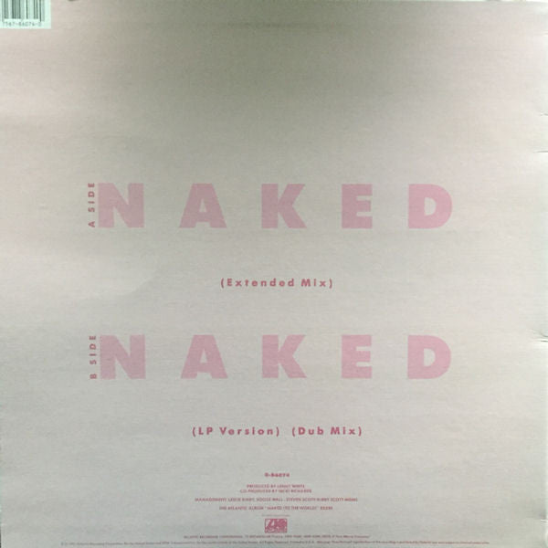 Nicki Richards : Naked (12")