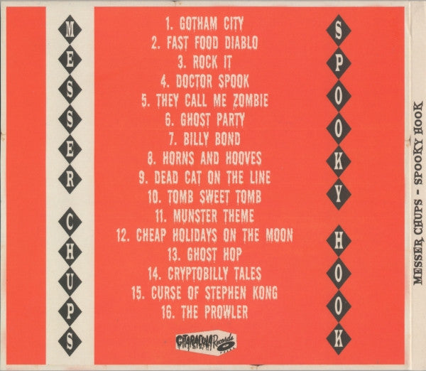 Messer Chups : Spooky Hook (CD, Album)