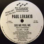 Paul Lekakis : See Me Feel Me (12", Single, Promo)