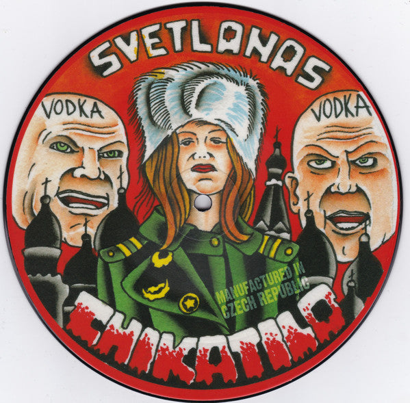 Svetlanas / Hellstomper (2) : Vodka Vs. Whiskey (7", Single, Ltd, Pic)
