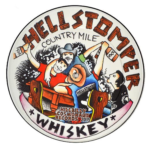 Svetlanas / Hellstomper (2) : Vodka Vs. Whiskey (7", Single, Ltd, Pic)