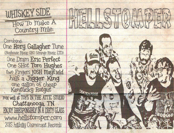 Svetlanas / Hellstomper (2) : Vodka Vs. Whiskey (7", Single, Ltd, Pic)