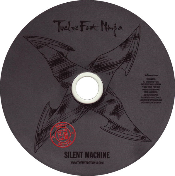 Twelve Foot Ninja : Silent Machine (CD, Album, Bon)