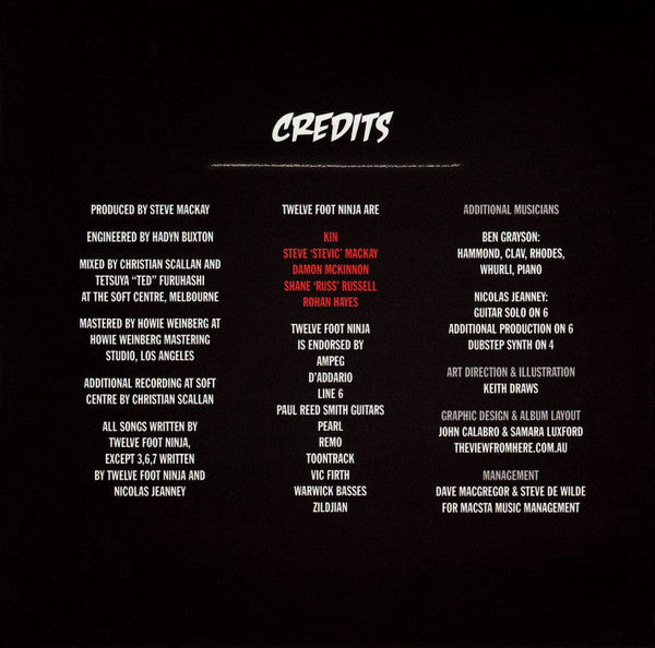 Twelve Foot Ninja : Silent Machine (CD, Album, Bon)