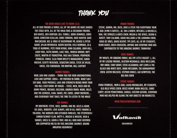 Twelve Foot Ninja : Silent Machine (CD, Album, Bon)