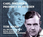 the album cover for Carl Nielsen - Prophet in Sweden