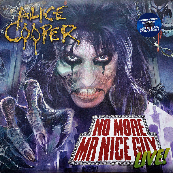 Alice Cooper (2) : No More Mr. Nice Guy Live! (Alexandra Palace - 29/10/11) (2xLP, Album, Ltd, Blu)