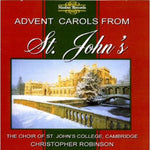 the album cover for Choir Of St Johns College - Advent Carols from St John's