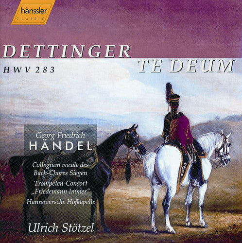 the album cover for Dorothee Fries - Te Deum for the Victory of Dettingen