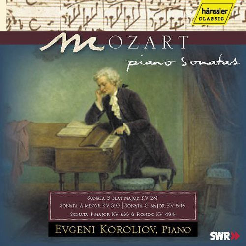 the album cover for W.A. Mozart - Piano Sonatas