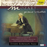 the album cover for W.A. Mozart - Piano Sonatas