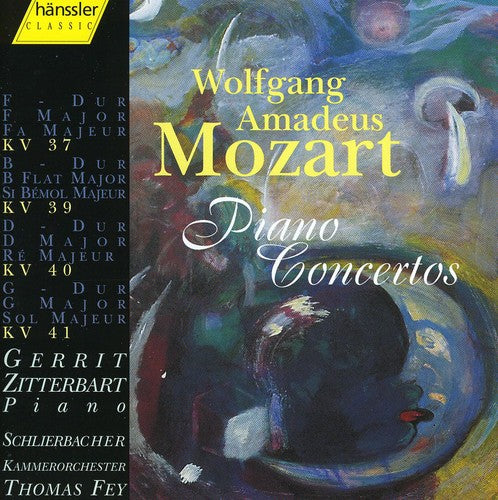 Gerrit Zitterbart - Piano Concertos 37 39 40 41 (CD)