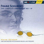 the album cover for F. SCHUBERT - Symphonies 1-8