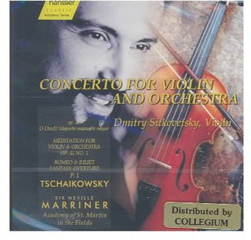 the album cover for P.I. Tchaikovsky - Concerto for Violin & Orchestra