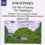 the album cover for Robert Craft - Rite of Spring / Nightingale