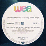 Groove Factory Feat. Jackie Virgil : Don't Stop The Music (12")
