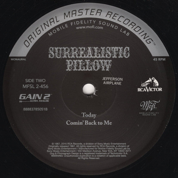 Jefferson Airplane : Surrealistic Pillow (2x12", Album, Mono, Ltd, Num, RE, RM, S/Edition, 1)
