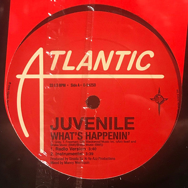 Juvenile (2) : What's Happenin' (12")