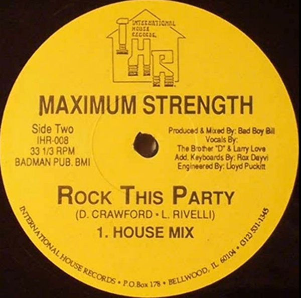 Maximum Strength : Rock This Party (12")