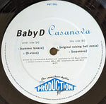 Baby D : Casanova (12", Single, Par)