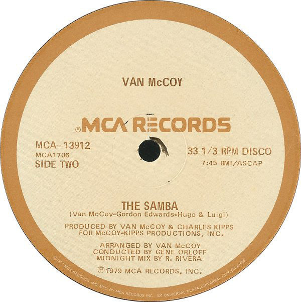 Van McCoy : Lonely Dancer (12")