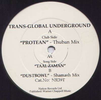 Transglobal Underground : Protean (12")
