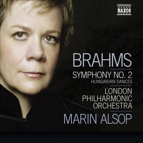 the album cover for Marin Alsop - Symphony 2 / Hungarian Dances