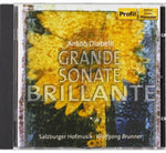 the album cover for A. DIABELLI - Grand Sonata Brillante