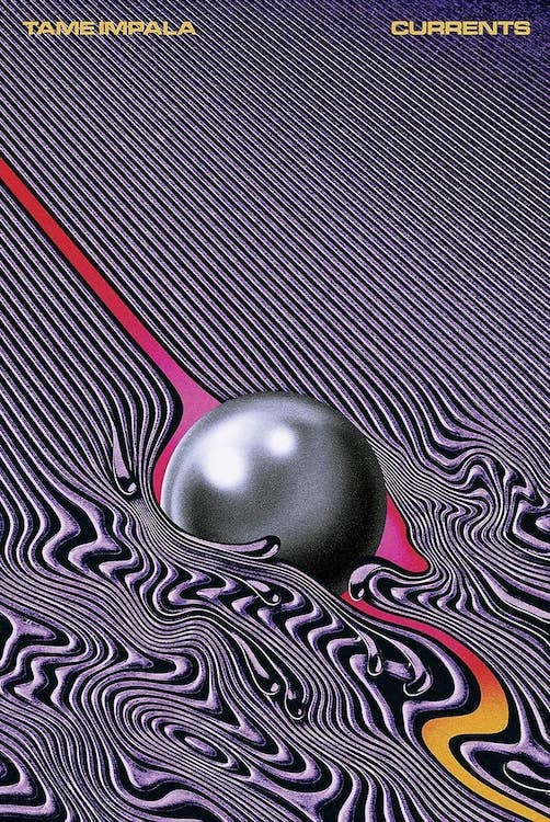 Tame Impala Currents Album Cover Music Poster Size 24X36