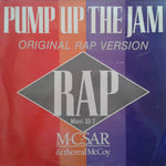 M.C. Sar & The Real McCoy* : Pump Up The Jam - Rap (12", Maxi)