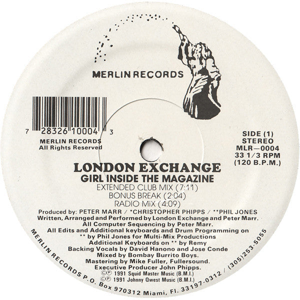 London Exchange : Girl Inside The Magazine (12")