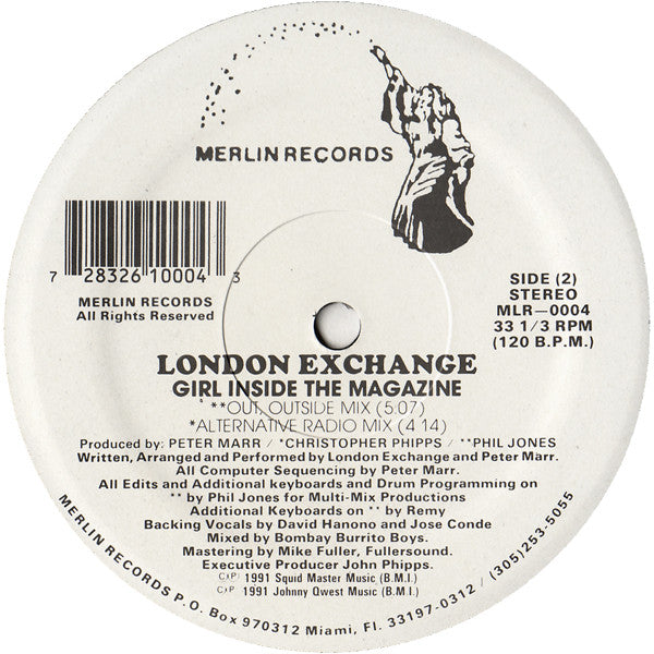 London Exchange : Girl Inside The Magazine (12")