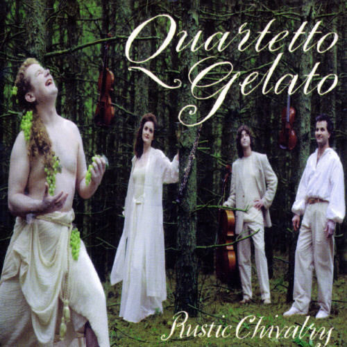 the album cover for Quartetto Gelato - Rustic Chivalry