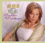 the album cover for Amy Burton - Souvenir de Printemps
