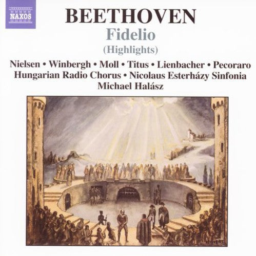 the album cover for Michael Halász - Beethoven, L.V. : Fidelio-Highlights