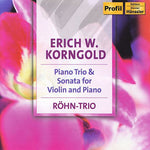 the album cover for Röhn Trio - Piano Trio Sonata for Violin & Piano