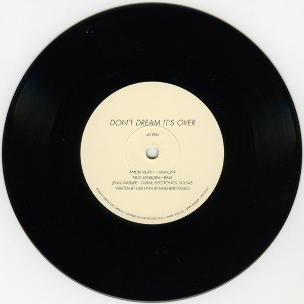 Sylvan Esso + Flock Of Dimes : Don't Dream It's Over + Everything Is Free (7", Single)