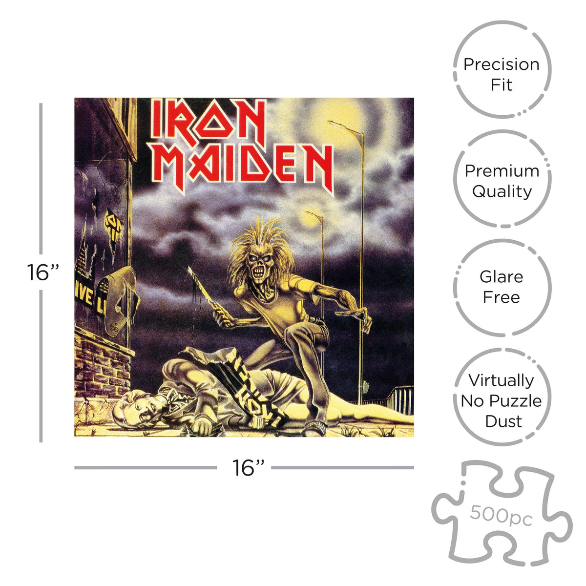 Iron Maiden Sanctuary (500 Piece Jigsaw Puzzle)