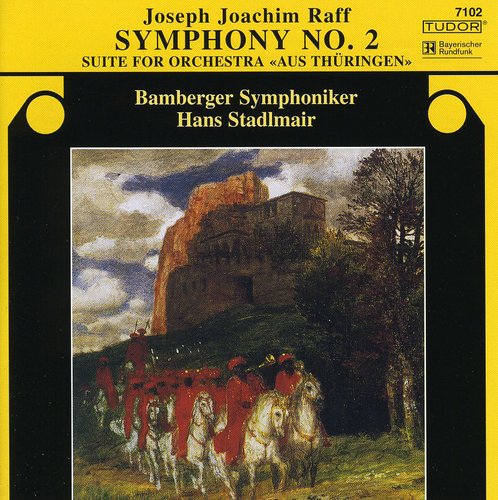 the album cover for J. RAFF - Symphony 2