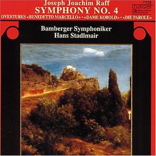the album cover for J. RAFF - Symphony 4
