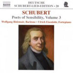 the album cover for Wolfgang Holzmair - Poets of Sensibility 3