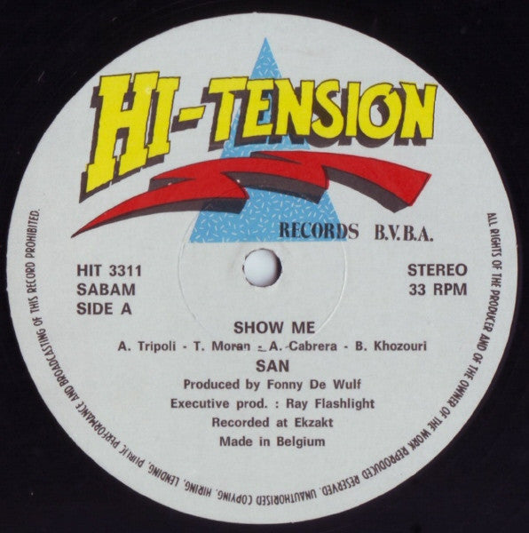 San (3) : Show Me (12")