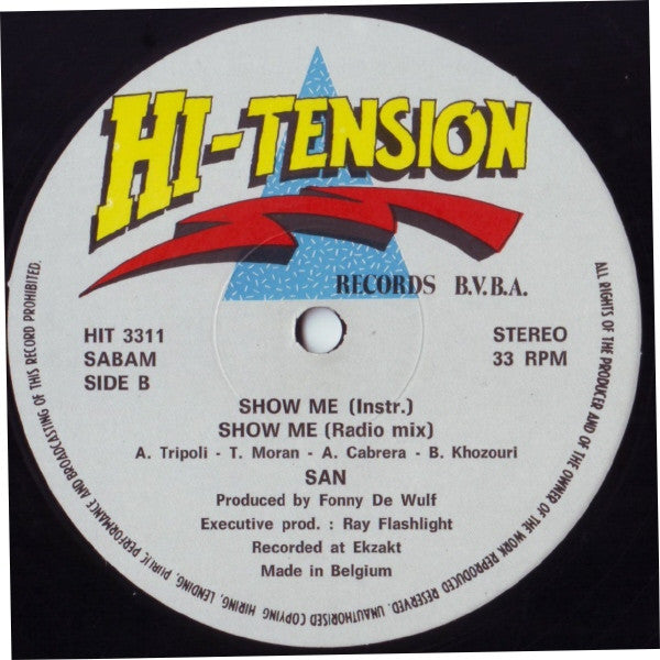 San (3) : Show Me (12")