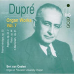 the album cover for M. DUPRE - Organ Works 7