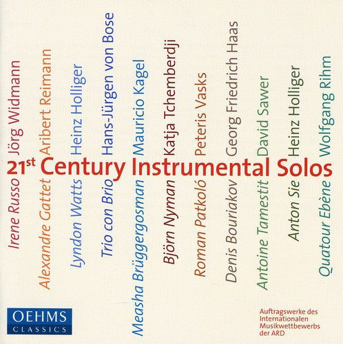 the album cover for 21st Century Instrumental Solo - 21st Century Inrtsrumental Solos / Various