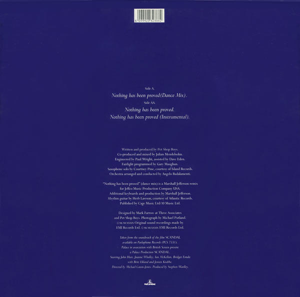 Dusty Springfield : Nothing Has Been Proved (12", Single, Ltd, Gat)