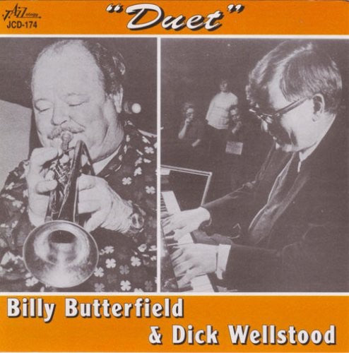 the album cover for Butterfield/Wellstood - Duet